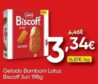 Froiz Gelado Bombom Lotus Biscoff promoção