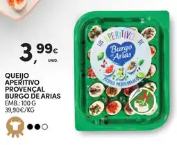 Continente Queijo apetivo provençal burgo de arias promoção