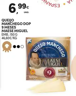 Continente queijo manchego dop maese miguel promoção