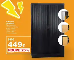 Staples Armário persiana promoção
