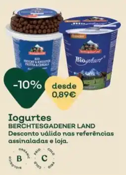 Celeiro Iogurtes berchtesgadener land promoção
