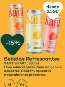 Celeiro Bebidas Refrescantes Sant Smart promoção