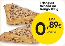 Froiz Triângulo folhado de frango promoção