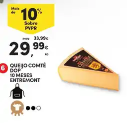Continente Queijo Comté DOP 10 Meses Entremont promoção