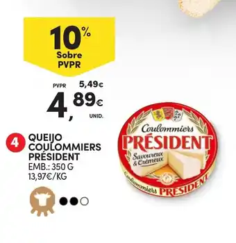 Queijo coulommiers président