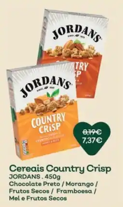 Celeiro Cereais Country Crisp Jordans promoção