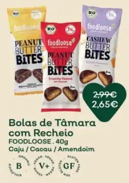 Celeiro Bolas de Tâmaras com Recheio Foodloose promoção