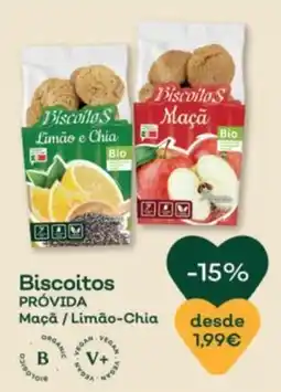Celeiro Biscoitos Próvida Maçã / Limão-Chia promoção