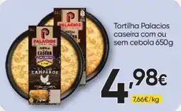 Froiz Tortilha Palacios caseira promoção