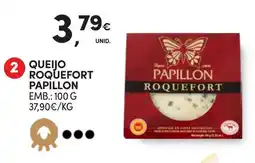 Continente Queijo roquefort papillon promoção