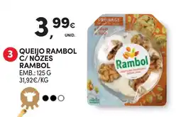 Continente Queijo rambol c/ nôzes rambol promoção