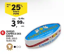 Continente Queijo caprice des dieux promoção