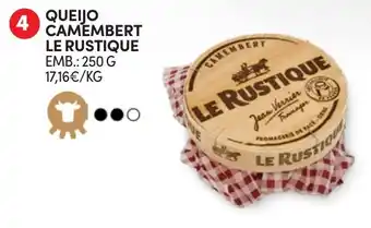 Queijo camembert le rustique