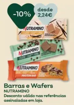 Celeiro Barras e Wafers Nutramino promoção