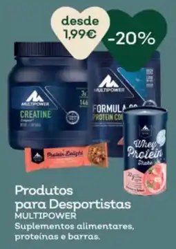 Celeiro multipower produtos para desportistas promoção