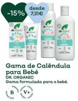 Celeiro Gama de Calêndula para Bebé Dr. Organic promoção