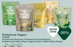 Celeiro Proteínas Vegan Iswari promoção