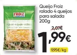 Froiz Queijo froiz ralado 4 queijos para salada promoção