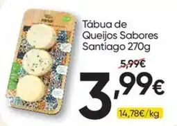 Froiz Tábua de Queijos Sabores Santiago promoção