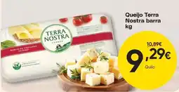 Froiz Queijo Terra Nostra barra promoção