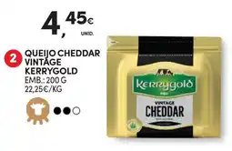Continente Queijo cheddar vintage kerrygold promoção