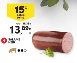Continente Salame hein promoção