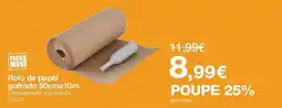 Staples Pack&move rolo de papel gofrado promoção