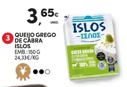 Continente Queijo grego de cabra islos promoção