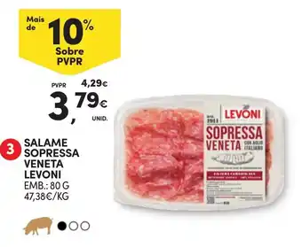 Salame sopressa veneta levoni