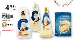 Continente Queijo Parmigiano Continente promoção