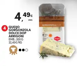 Continente queijo gorgonzola dolce dop arrigoni promoção
