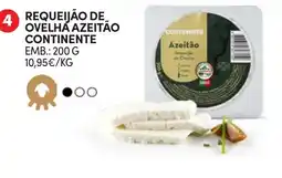 Continente Requeijão de ovelha azeitão continente promoção