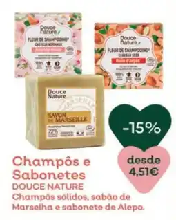 Celeiro Champôs e Sabonetes Douce Nature promoção