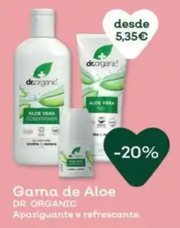 Celeiro Gama de Aloe Dr. Organic promoção