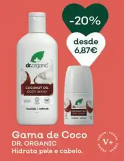 Celeiro Gama de Coco Dr. Organic promoção