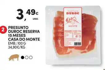 Presunto duroc reserva