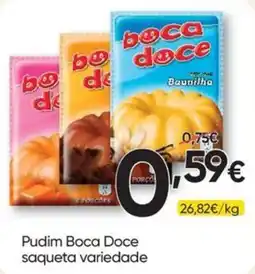 Froiz Pudim Boca Doce saqueta variedade promoção