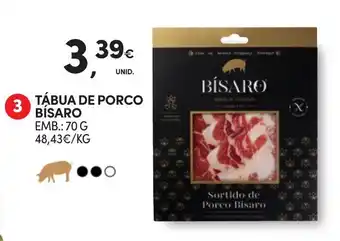 Tábua de porco bisaro