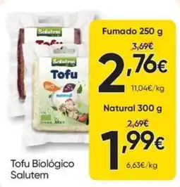 Froiz Tofu Biológico Salutem promoção
