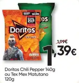 Froiz Doritos Chili Pepper ou Tex Mex Matutano promoção