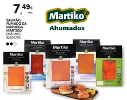 Continente Salmão fumado da noruega martiko promoção