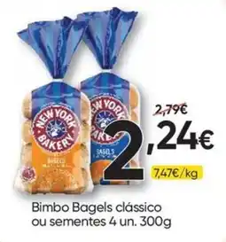 Froiz Bimbo Bagels clássico ou sementes promoção