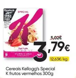 Froiz Cereais Kellogg's Special K frutos vermelhos promoção