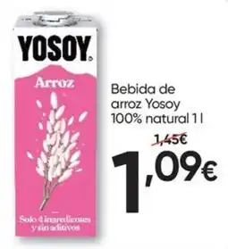 Froiz Bebida de arroz Yosoy promoção