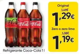 Froiz Refrigerante coca-cola 1l promoção