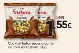 Froiz Cocktail frutos secos picante ou com sal Frutorra promoção