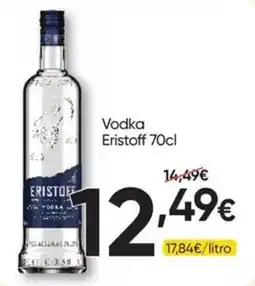 Froiz Vodka Eristoff promoção