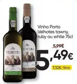 Froiz Vinho Porto Velhotes tawny, ruby ou white promoção