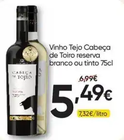 Froiz Vinho Tejo Cabeça de Toiro reserva branco ou tinto promoção