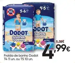 Froiz Fralda de banho Dodot promoção